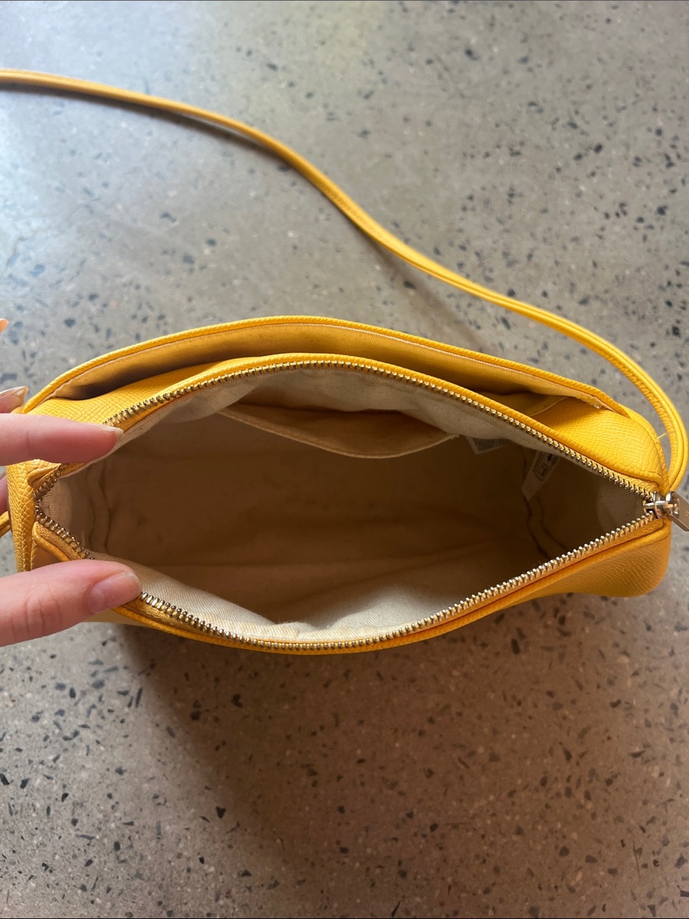 Esprit Yellow Crossbody Bag - Picture 9 of 13